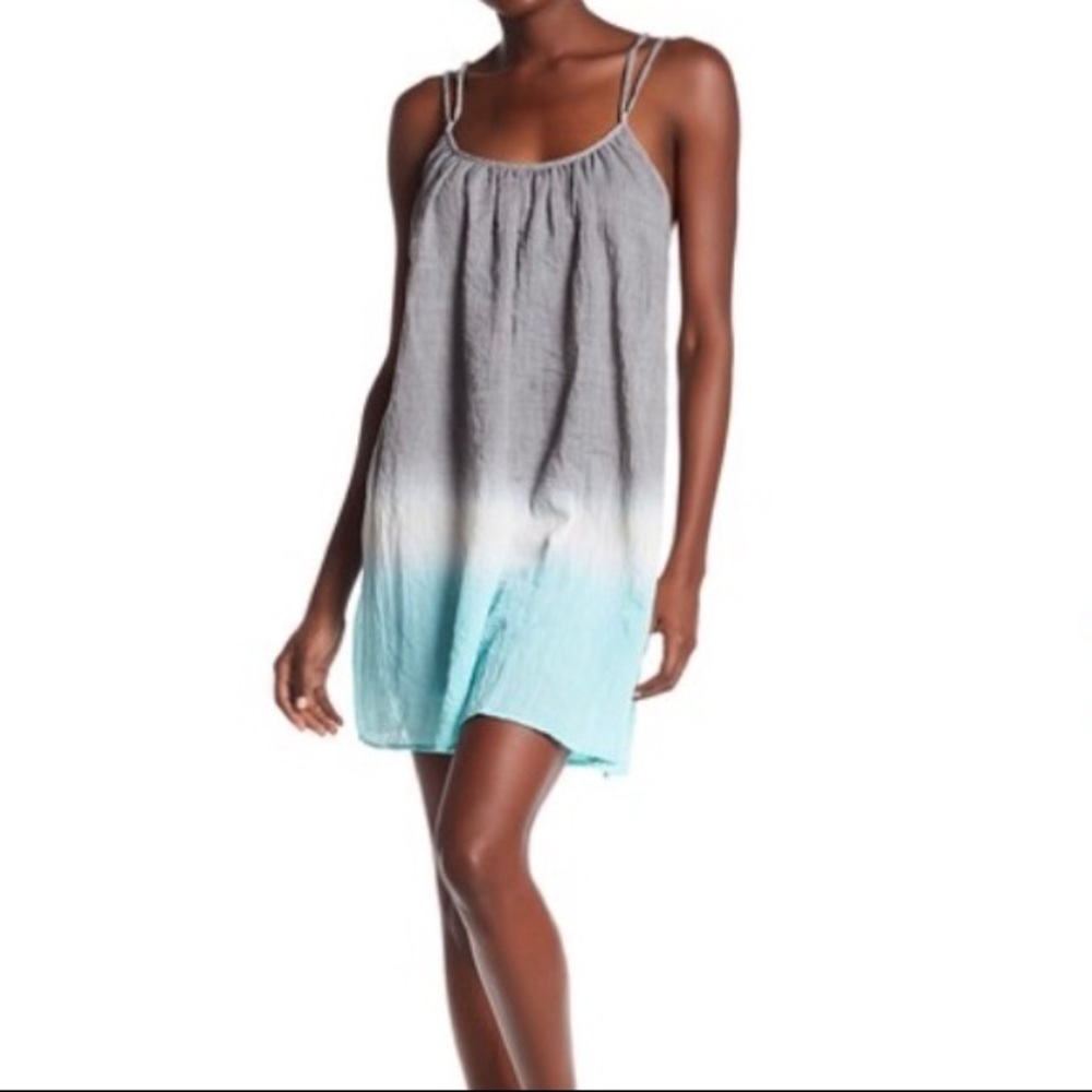 NWT Threads 4 Thought Esme Dress Gray Blue Swing
